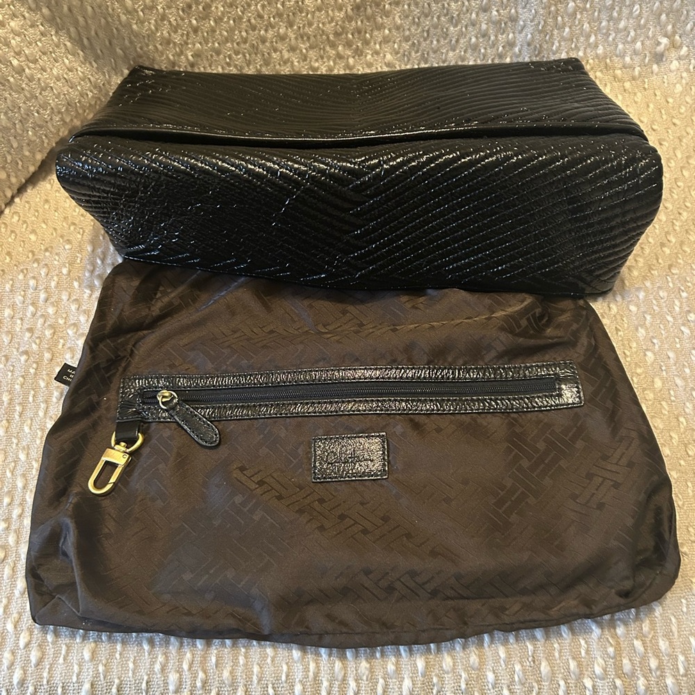 Elegant Black Cole Hann Clutch with Tassel - Picture 3 of 8